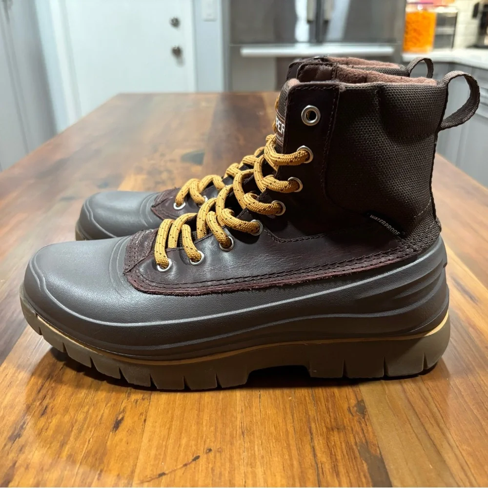 Sperry Cannon Men’s Waterproof Laceup Winter Boots Size 7 NWOT